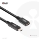 Club3D prodlužovací kabel USB-C, 5Gbps, 60W(20V/3A), 4K@60Hz (M/F), 1m