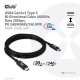 Club3D kabel USB-C, Data 20Gbps, PD 240W(48V/5A) EPR, M/M, 2m