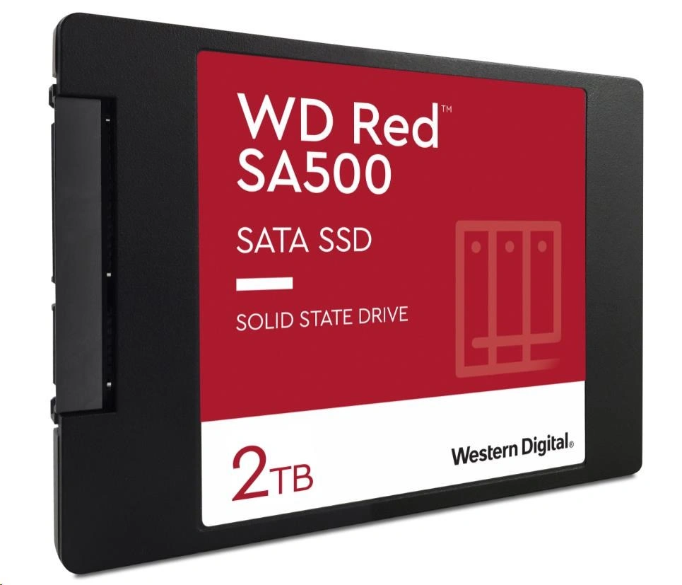 WD Red SA500 SSD, 2,5" - 2TB