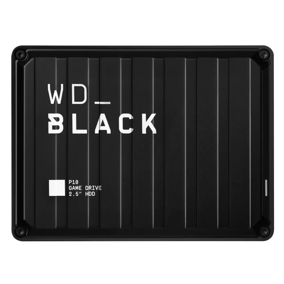 WD BLACK P10 Game Drive 2TB, BLACK, 2.5", USB 3.2