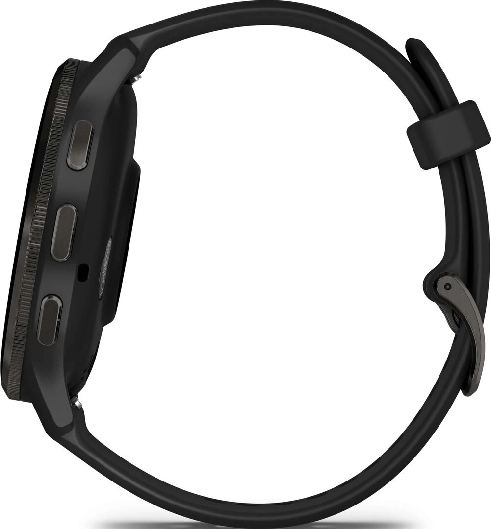 Garmin Venu® 3, Slate/Black, Silicone band