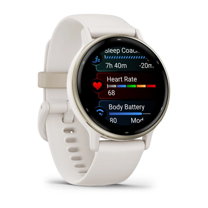 Garmin vívoactive 5, Ivory/Cream Gold