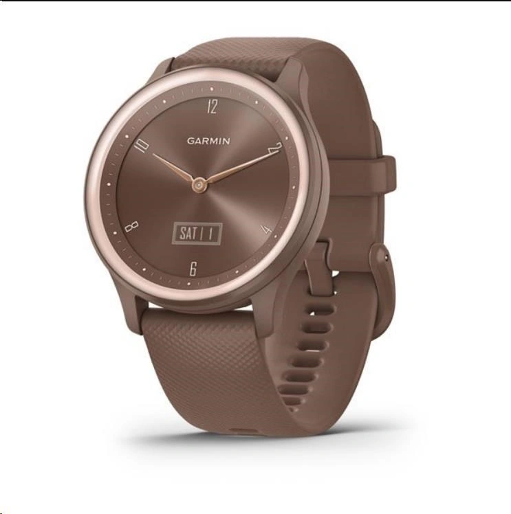 Garmin vivomove Sport, Cocoa/Peach Gold