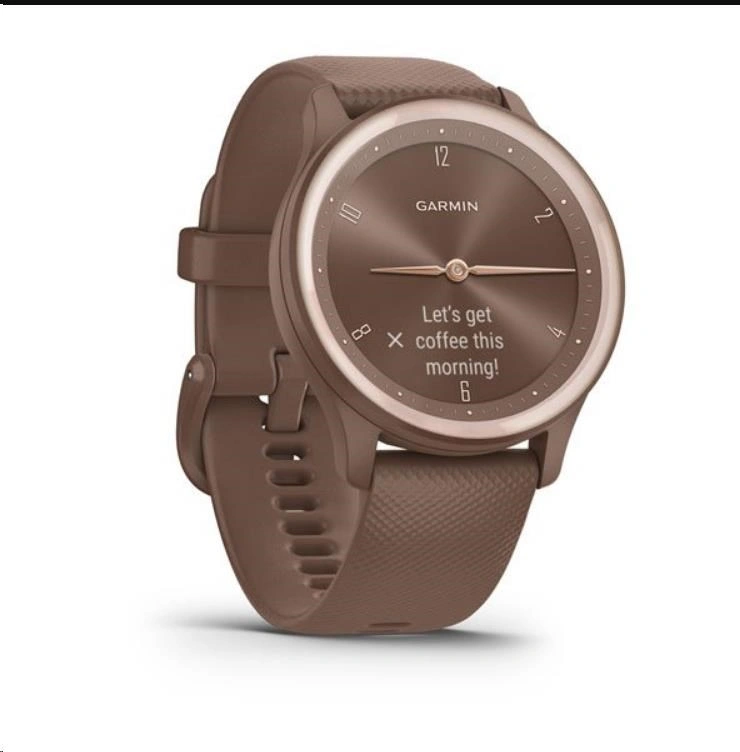 Garmin vivomove Sport, Cocoa/Peach Gold