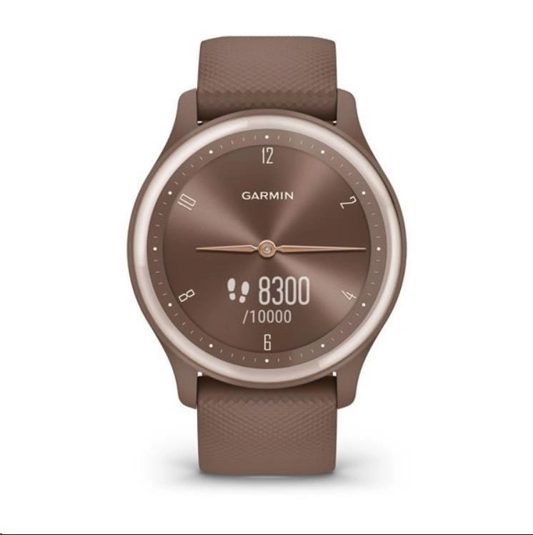 Garmin vivomove Sport, Cocoa/Peach Gold