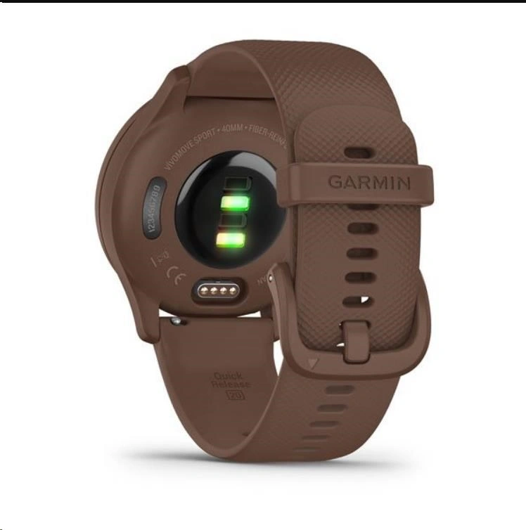 Garmin vivomove Sport, Cocoa/Peach Gold