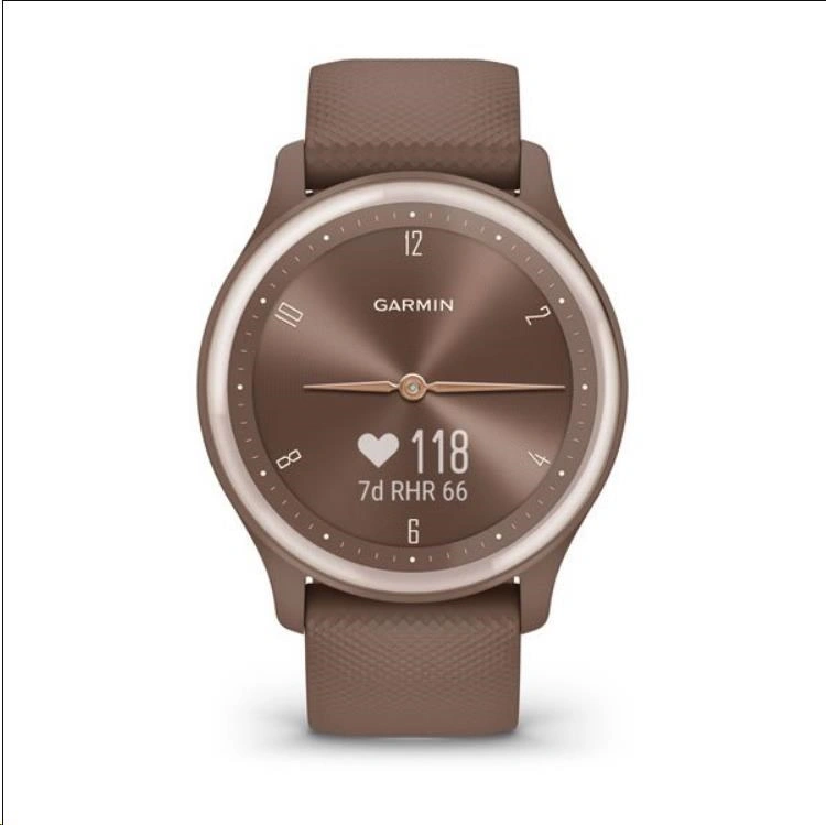 Garmin vivomove Sport, Cocoa/Peach Gold