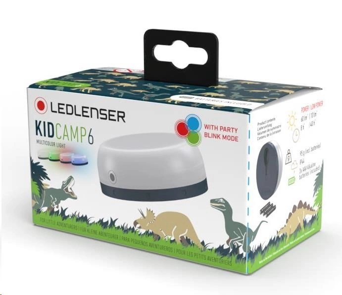 LEDLENSER KIDBEAM 6 DINO, zelená