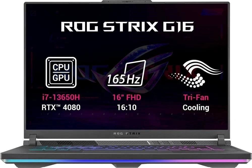 ASUS ROG Strix SCAR 16 (2023) G634, černá