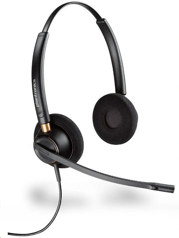 PLANTRONICS náhlavní souprava EncorePro HW520, QD, stereo