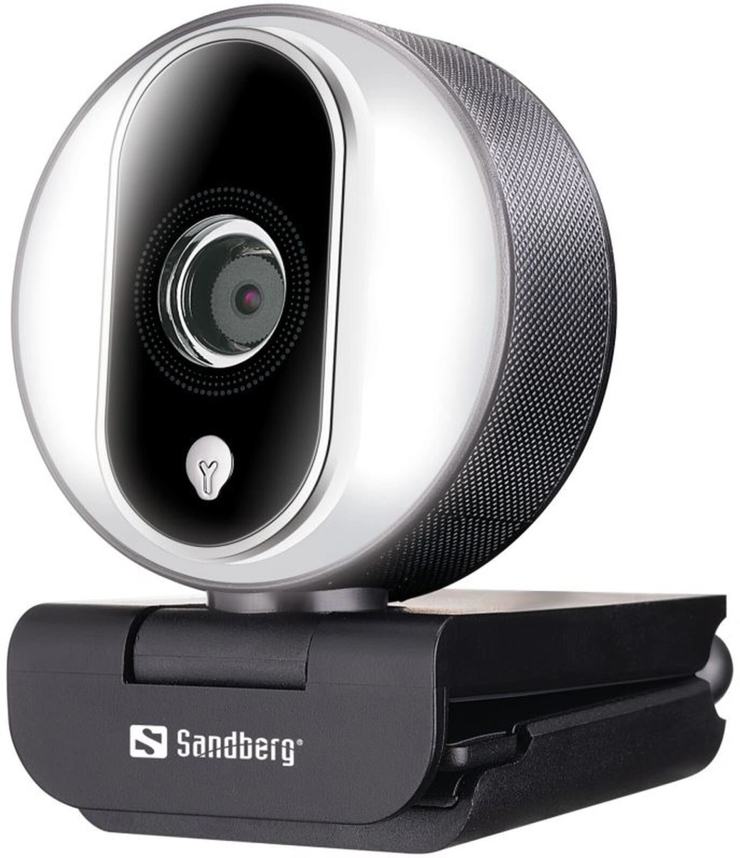 Sandberg Streamer USB Webcam Pro, stříbrná