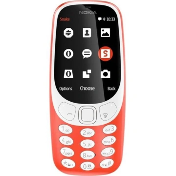 Nokia 3310, Dual Sim, červená