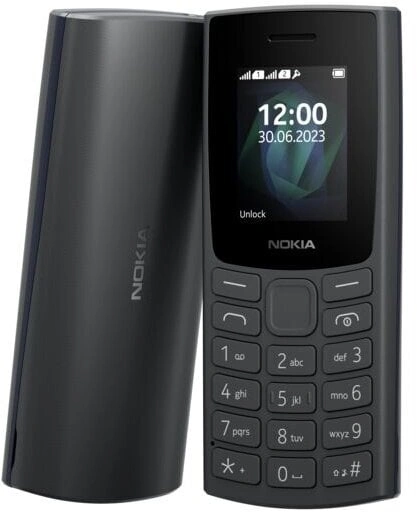 Nokia 105 2G 2023 Dual Sim, Black