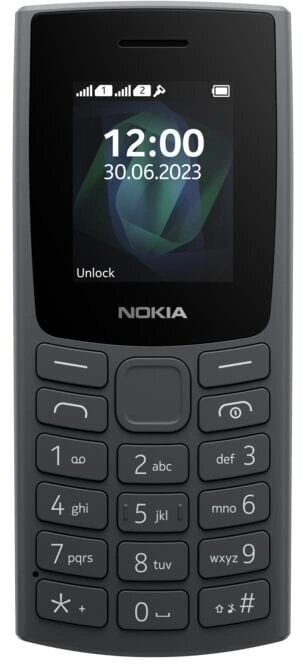 Nokia 105 2G 2023 Dual Sim, Black