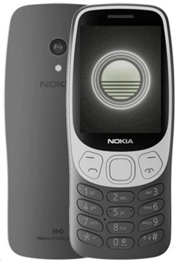 Nokia 3210 Dual SIM, 4G, černá