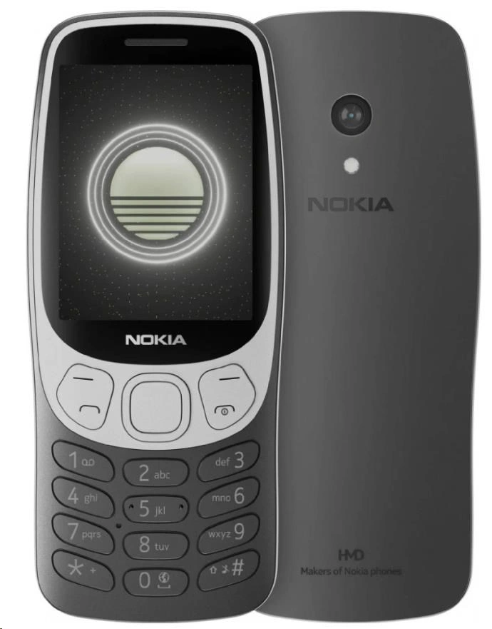 Nokia 3210 Dual SIM, 4G, černá