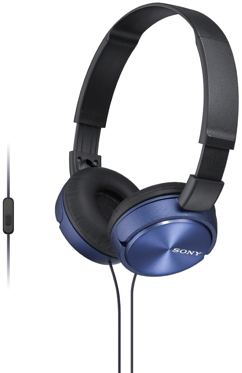 Sony Sluchátka stereo, modrá MDR-ZX310APL