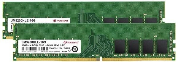 Transcend DDR4 32GB 3200 CL22