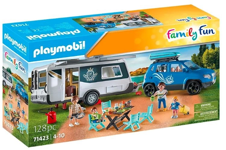 Playmobil 71423 Karavan s autem