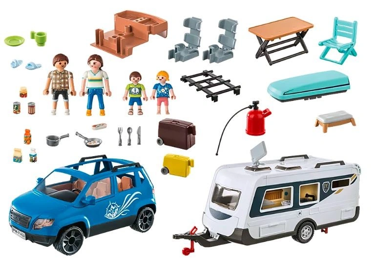 Playmobil 71423 Karavan s autem