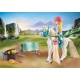 Playmobil Playmobil 71354 Isabella & Lioness mycí box