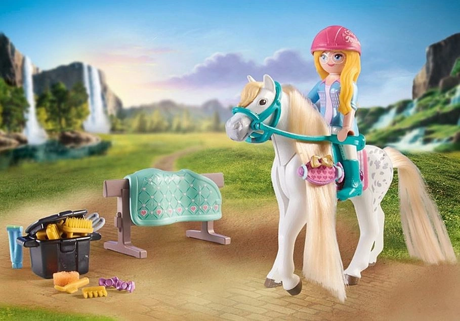 Playmobil Playmobil 71354 Isabella & Lioness mycí box