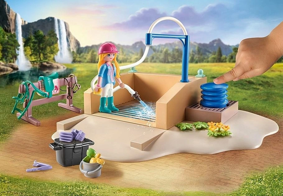 Playmobil Playmobil 71354 Isabella & Lioness mycí box