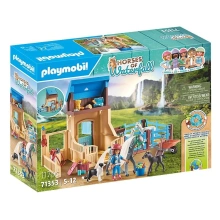 Playmobil 71353 Amelia Whisper s boxem pro koně