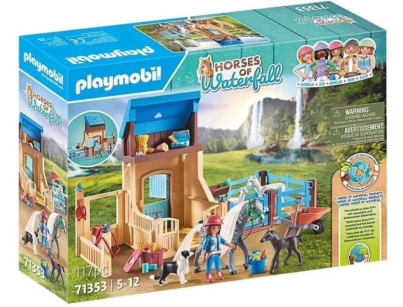 Playmobil 71353 Amelia Whisper s boxem pro koně