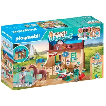 Playmobil 71352 Jezdecká terapie a veterinární praxe