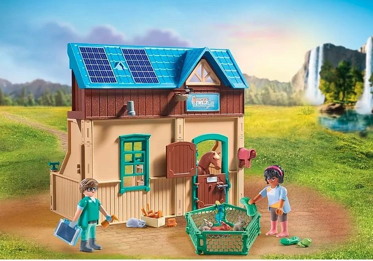 Playmobil 71352 Jezdecká terapie a veterinární praxe