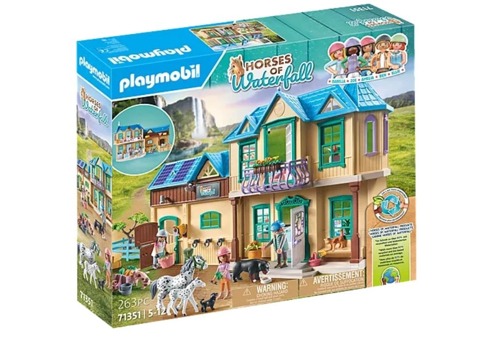 Playmobil Playmobil 71351 Ranč u vodopádu