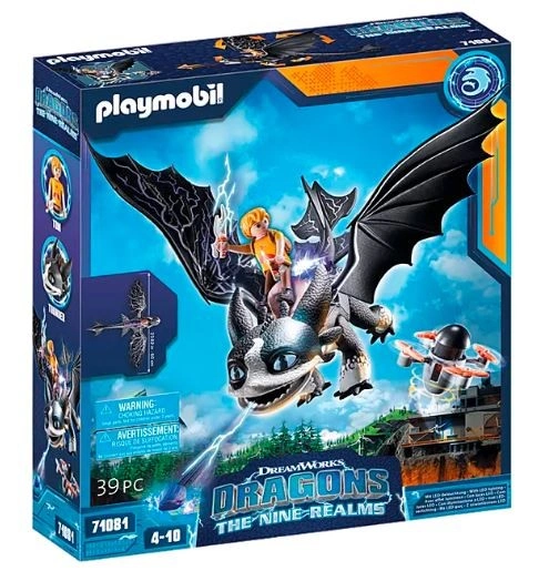 Playmobil 71081 Dragons Devět říší Thunder a Tom