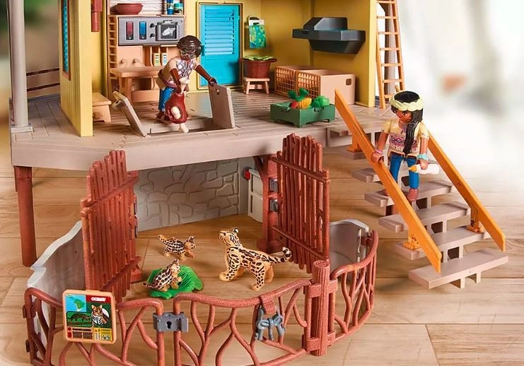 Playmobil Centrum péče o zvířata , Wiltopia, 347 dílků | 71007