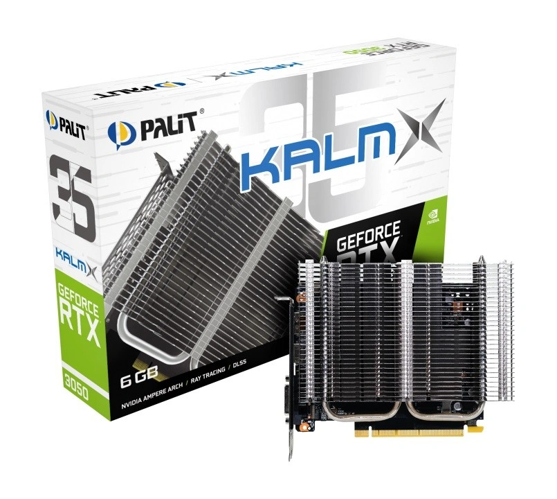 PALiT GeForce RTX 3050 KalmX, 6GB GDDR6