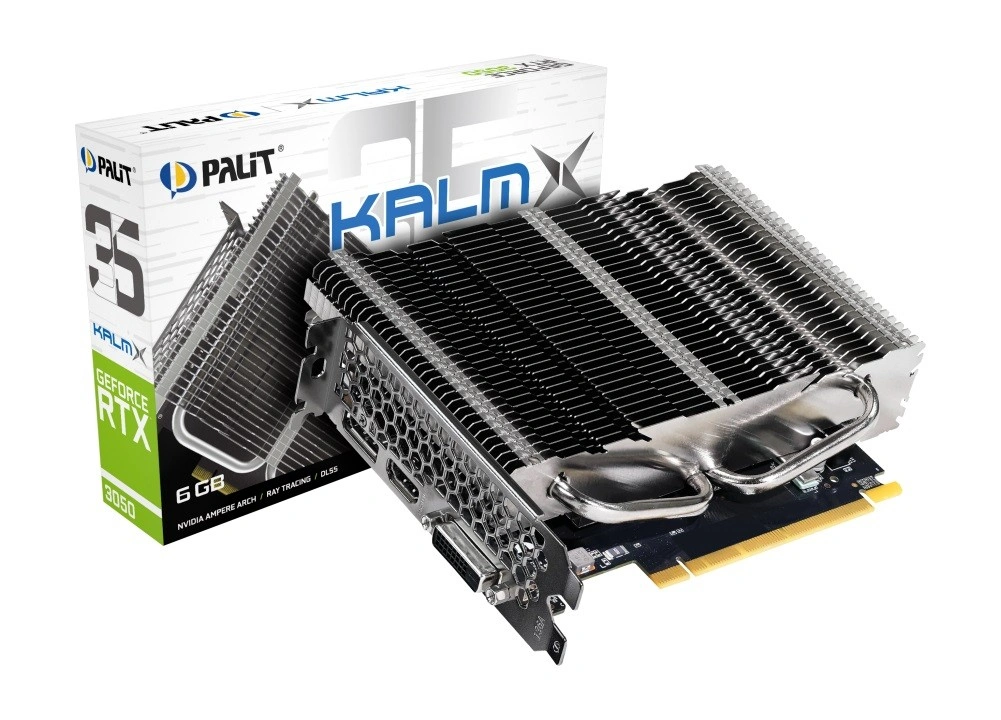 PALiT GeForce RTX 3050 KalmX, 6GB GDDR6