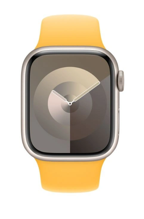 Řemínek Apple 45 mm sportovní, M/L, paprskově žlutá