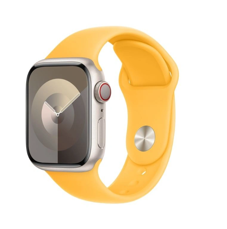 Řemínek Apple 45 mm sportovní, M/L, paprskově žlutá