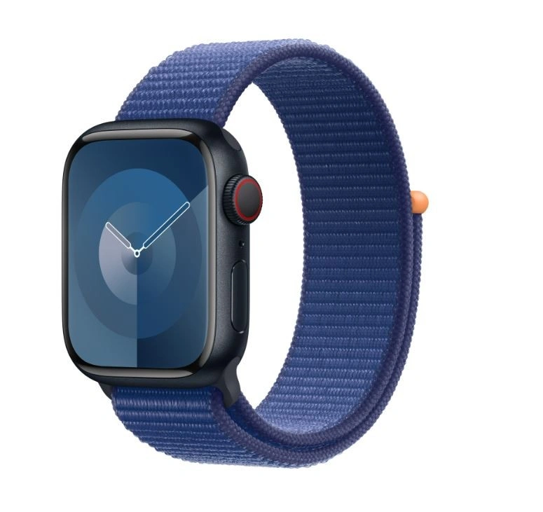 Řemínek Apple 41 mm provlékací sportovní, mořsky modrá