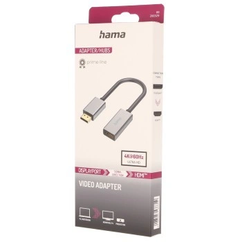 Hama redukce DisplayPort na HDMI, UHD/4K@60 Hz