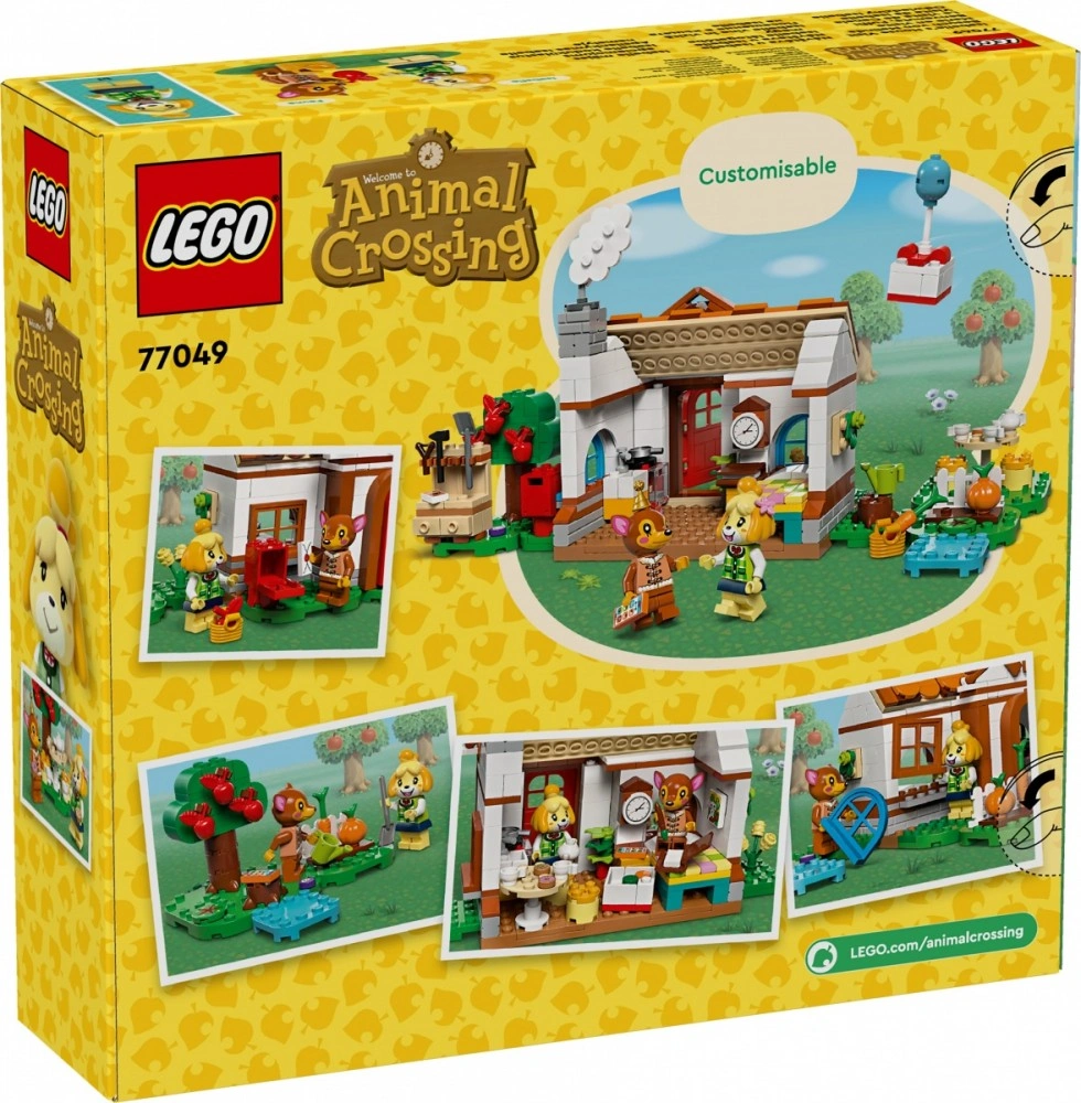 LEGO Animal Crossing™ 77049 Návštěva u Isabelle