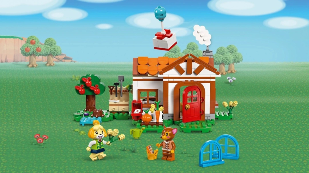 LEGO Animal Crossing™ 77049 Návštěva u Isabelle