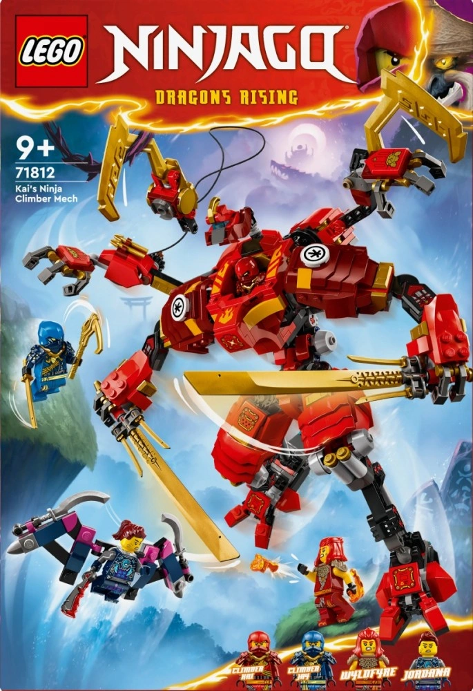 LEGO NINJAGO 71812 Kaiův nindžovský robotický oblek