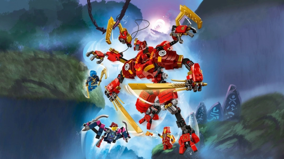 LEGO NINJAGO 71812 Kaiův nindžovský robotický oblek