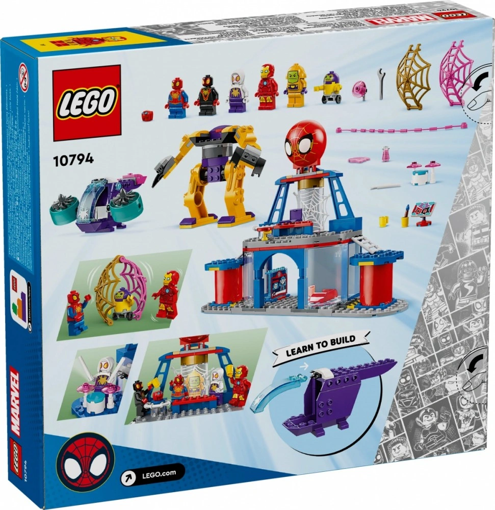 LEGO Marvel 10794 Pavoučí základna Spideyho týmu