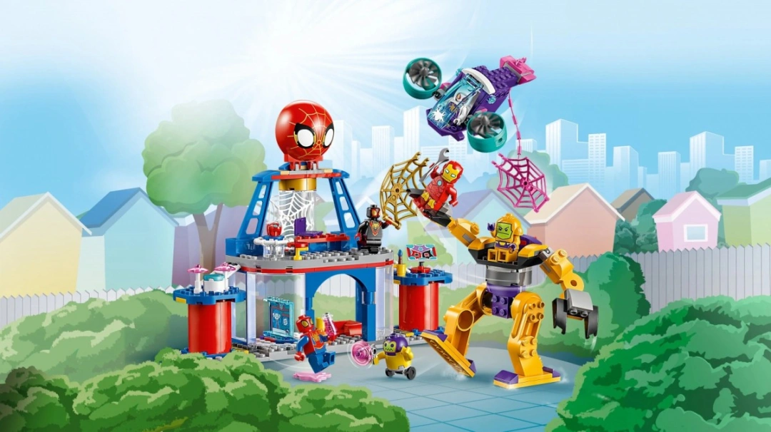 LEGO Marvel 10794 Pavoučí základna Spideyho týmu