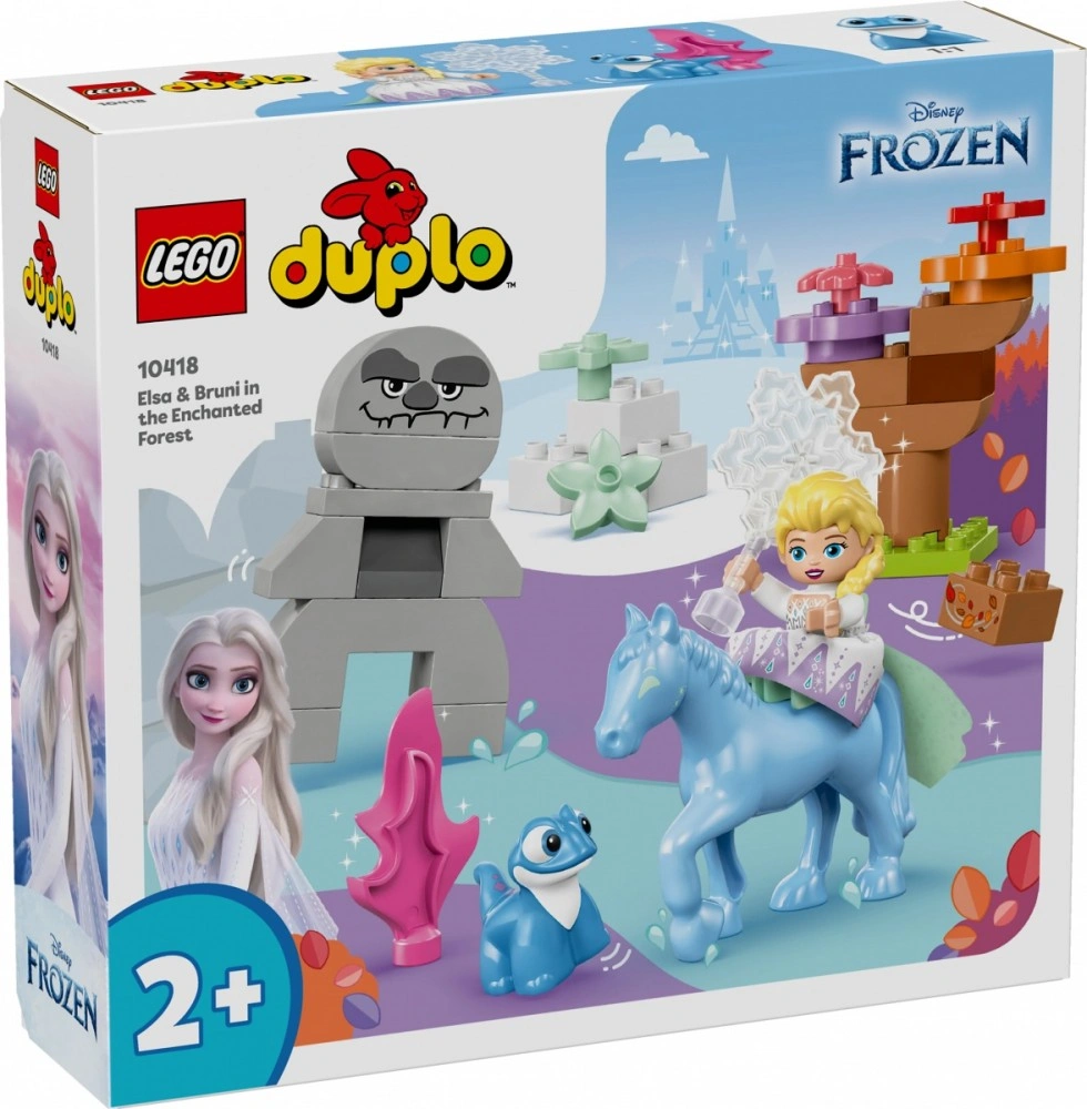 LEGO DUPLO Disney 10418 Elsa a Bruni v začarovaném lese