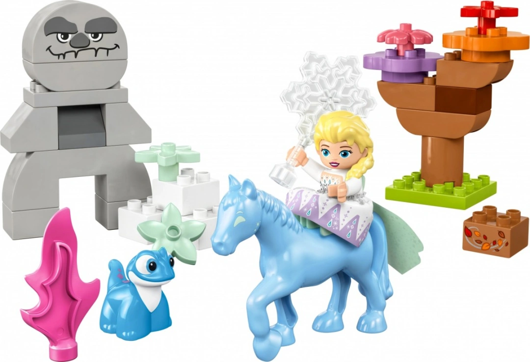 LEGO DUPLO Disney 10418 Elsa a Bruni v začarovaném lese