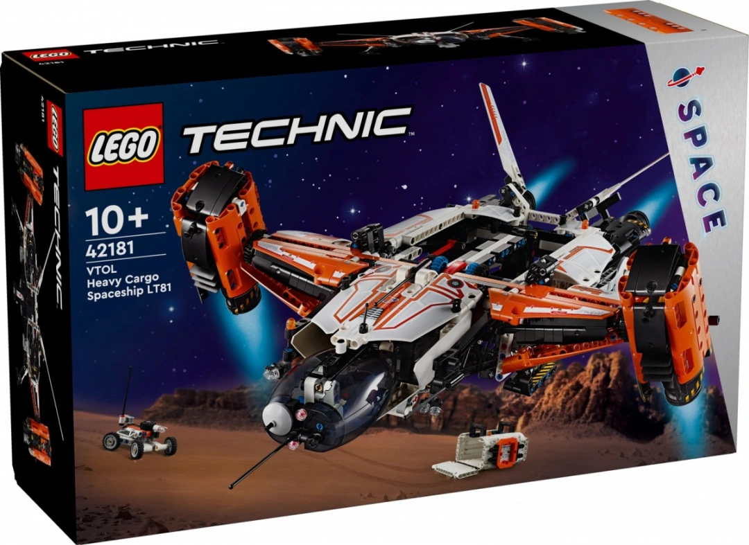 LEGO Technic 42181 VTOL Vesmírná loď na přepravu těžkého nákladu LT81