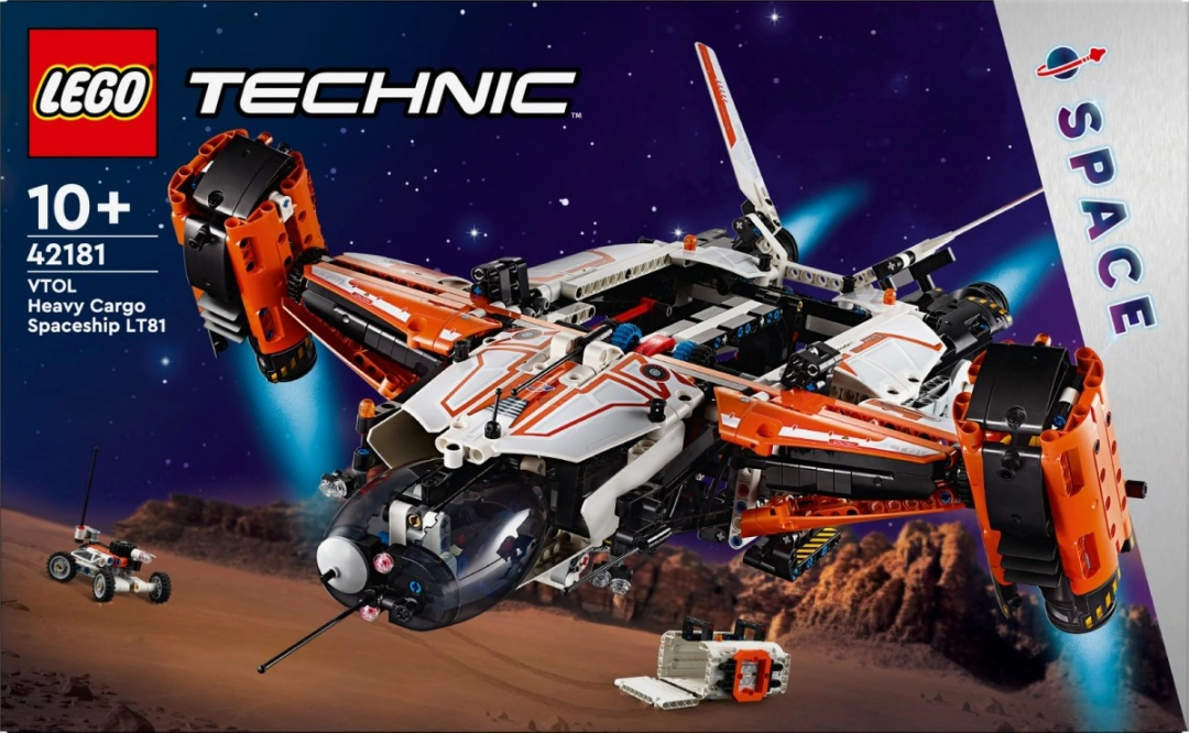 LEGO Technic 42181 VTOL Vesmírná loď na přepravu těžkého nákladu LT81